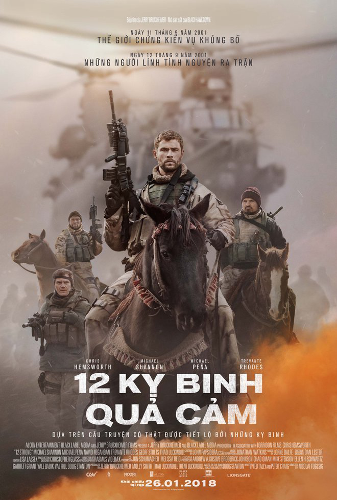 Xem Phim 12 kỵ binh quả cảm Vietsub HD Online - Rophim