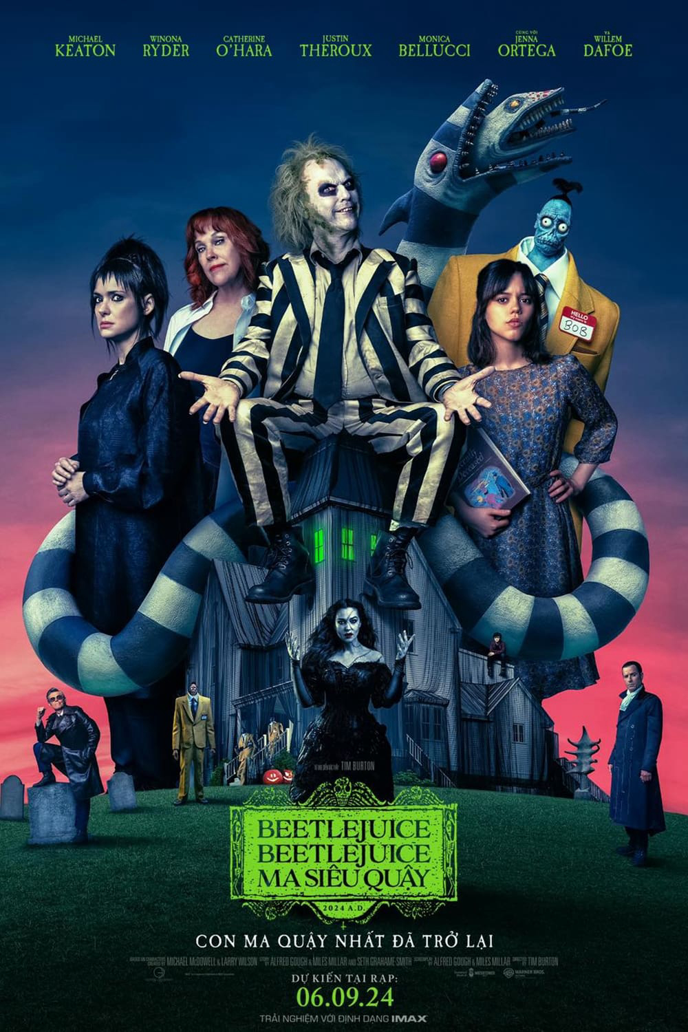 Xem Phim Beetlejuice Beetlejuice: Ma Siêu Quậy Vietsub HD Online - Rophim