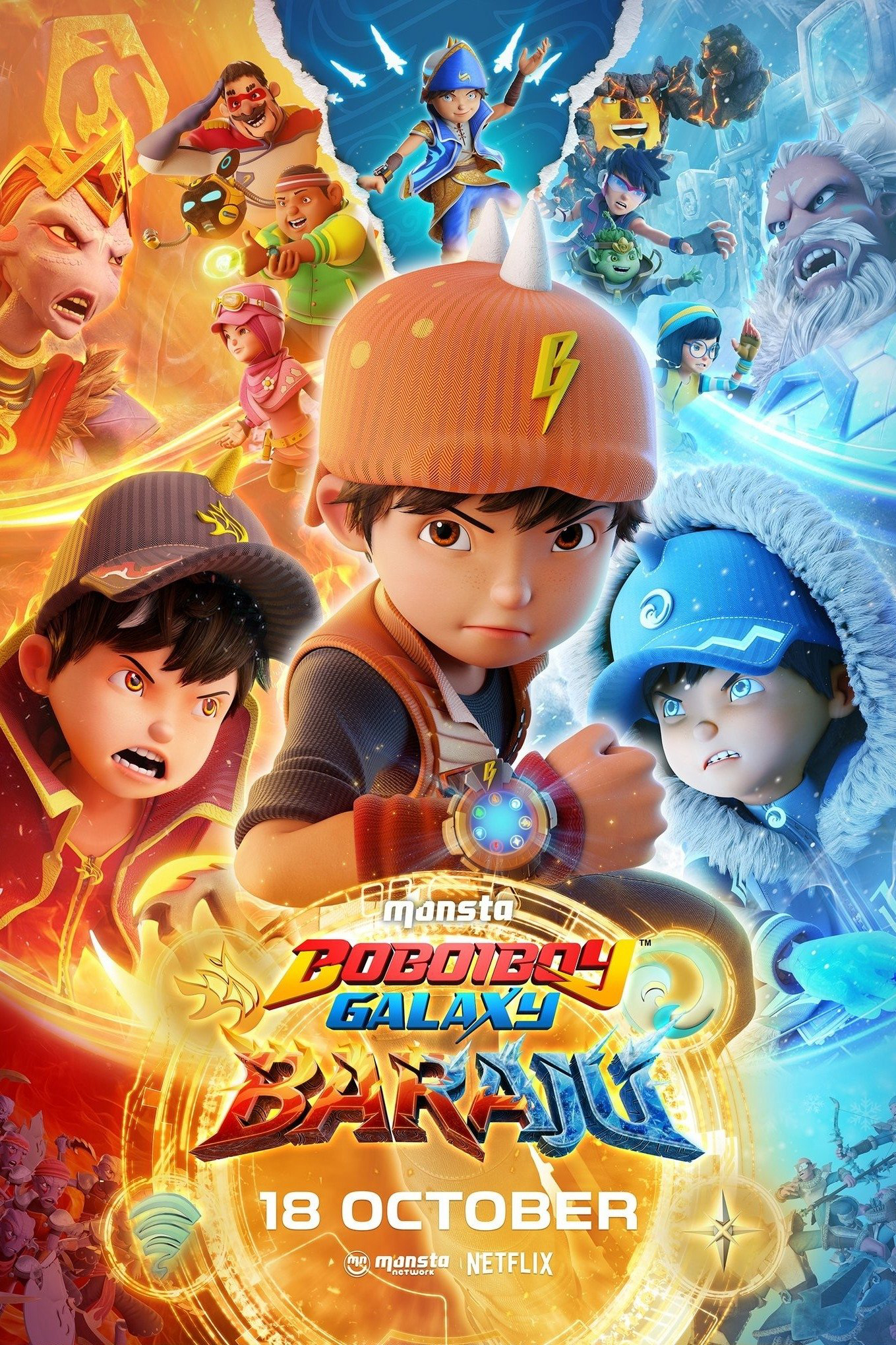 Xem Phim BoBoiBoy Galaxy Baraju (Phần 5) Vietsub HD Online - Rophim