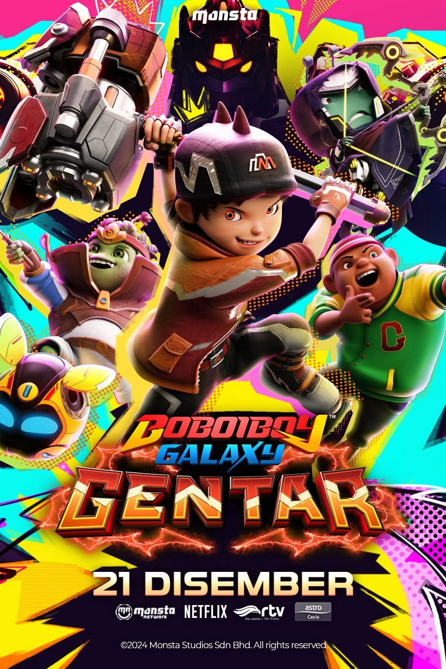 Xem Phim Boboiboy Galaxy Gentar (Phần 4) Vietsub HD Online - Rophim
