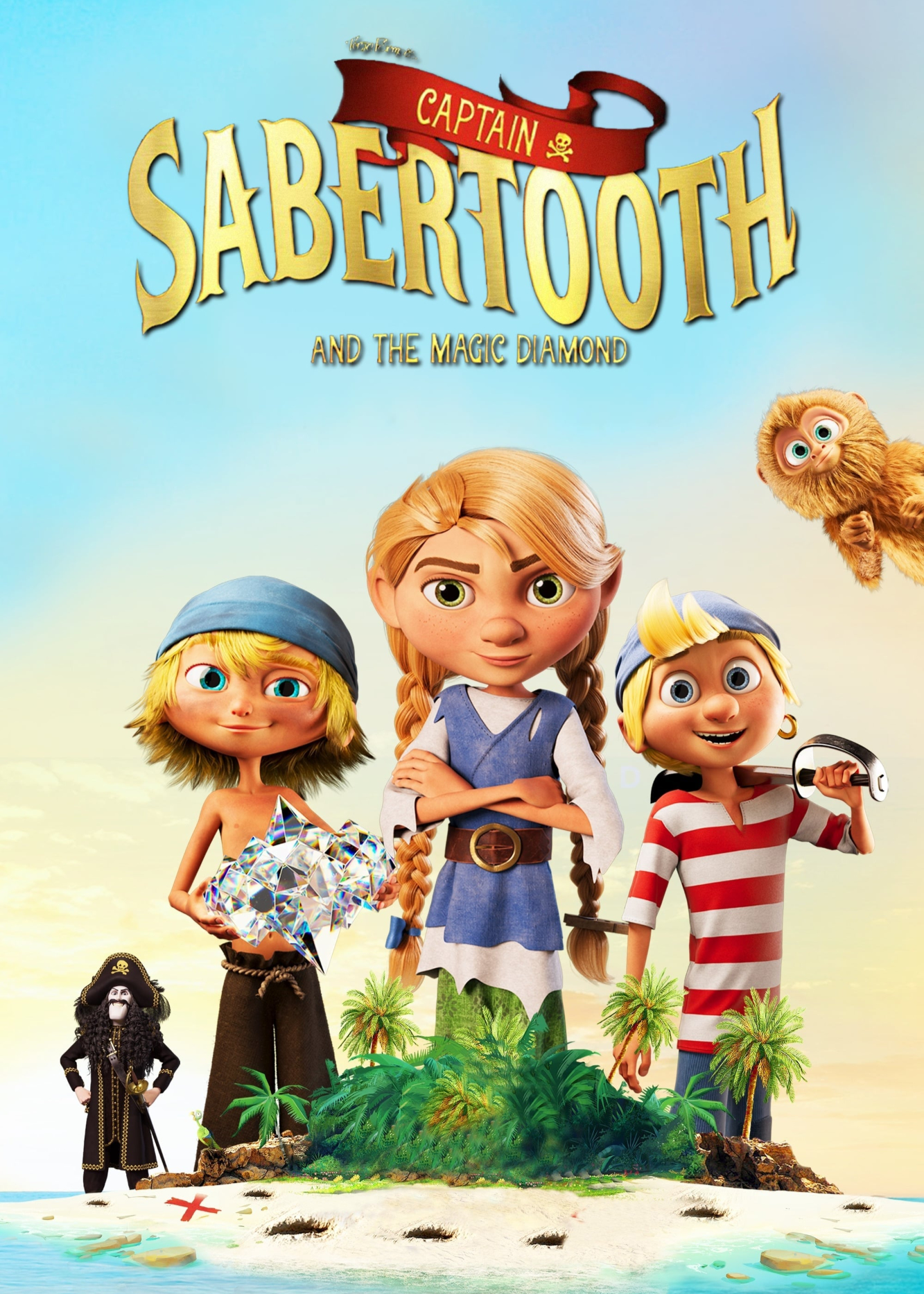 Xem Phim Captain Sabertooth and the Magic Diamond Vietsub HD Online - Rophim