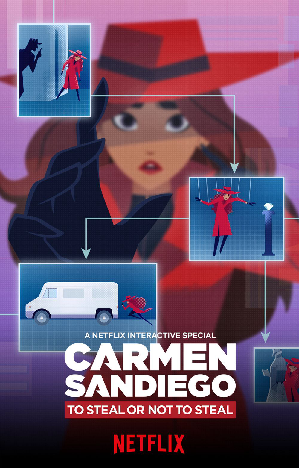 Xem Phim Carmen Sandiego: Trộm hay không trộm Vietsub HD Online - Rophim