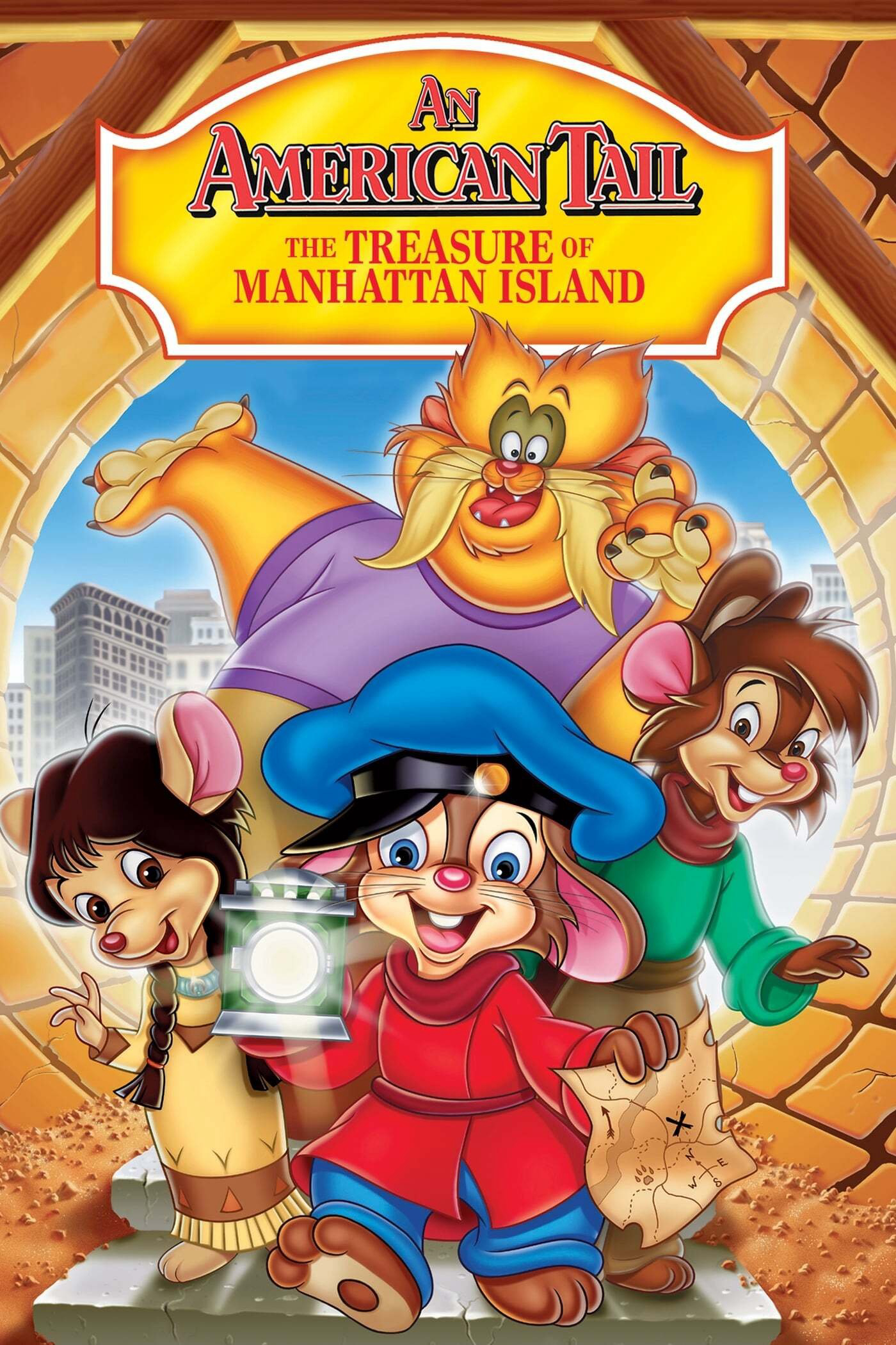 Xem Phim Chú Chuột Mỹ 3 Kho Báu Đảo Manhattan Vietsub HD Online - Rophim