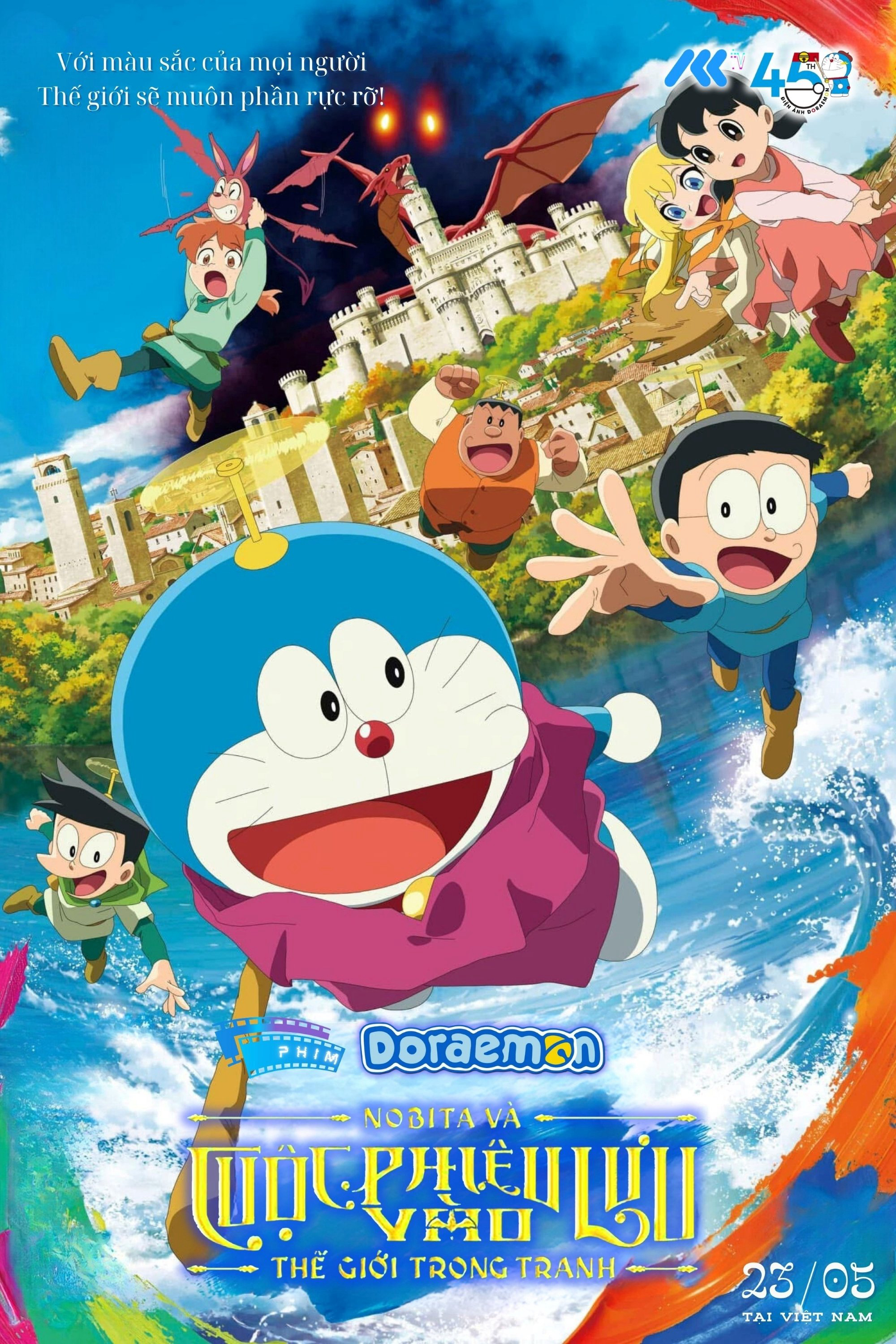 Xem Phim Doraemon: Nobita Và Cuộc Phiêu Lưu Vào Thế Giới Trong Tranh Vietsub HD Online - Rophim