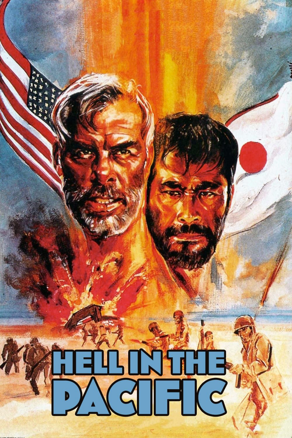 Xem Phim Hell in the Pacific Vietsub HD Online - Rophim