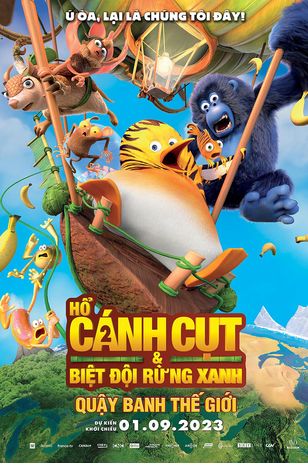 Xem Phim Hổ Cánh Cụt & Biệt Đội Rừng Xanh 2: Quậy Banh Thế Giới Vietsub HD Online - Rophim