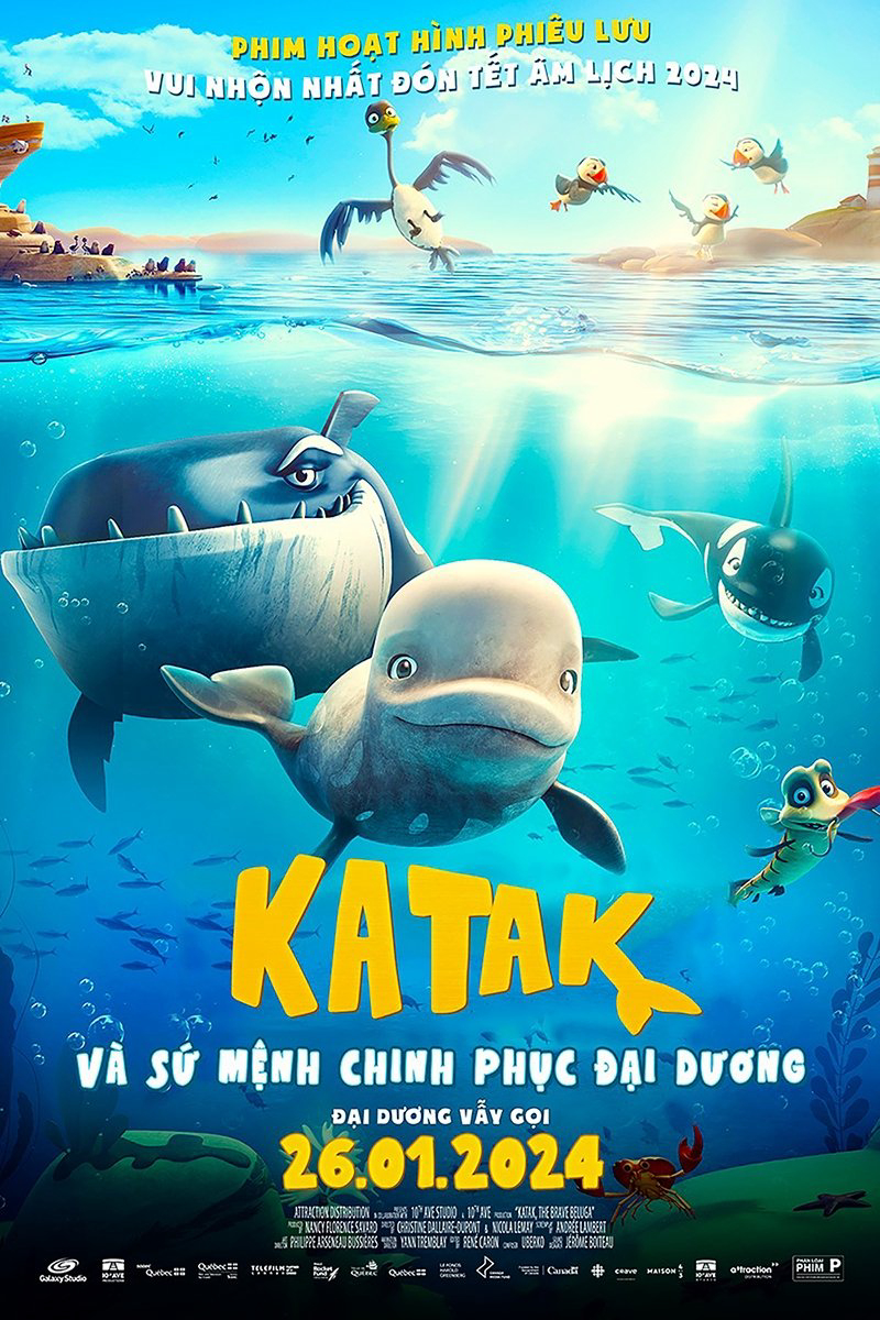 Xem Phim Katak và Sứ Mệnh Chinh Phục Đại Dương Vietsub HD Online - Rophim