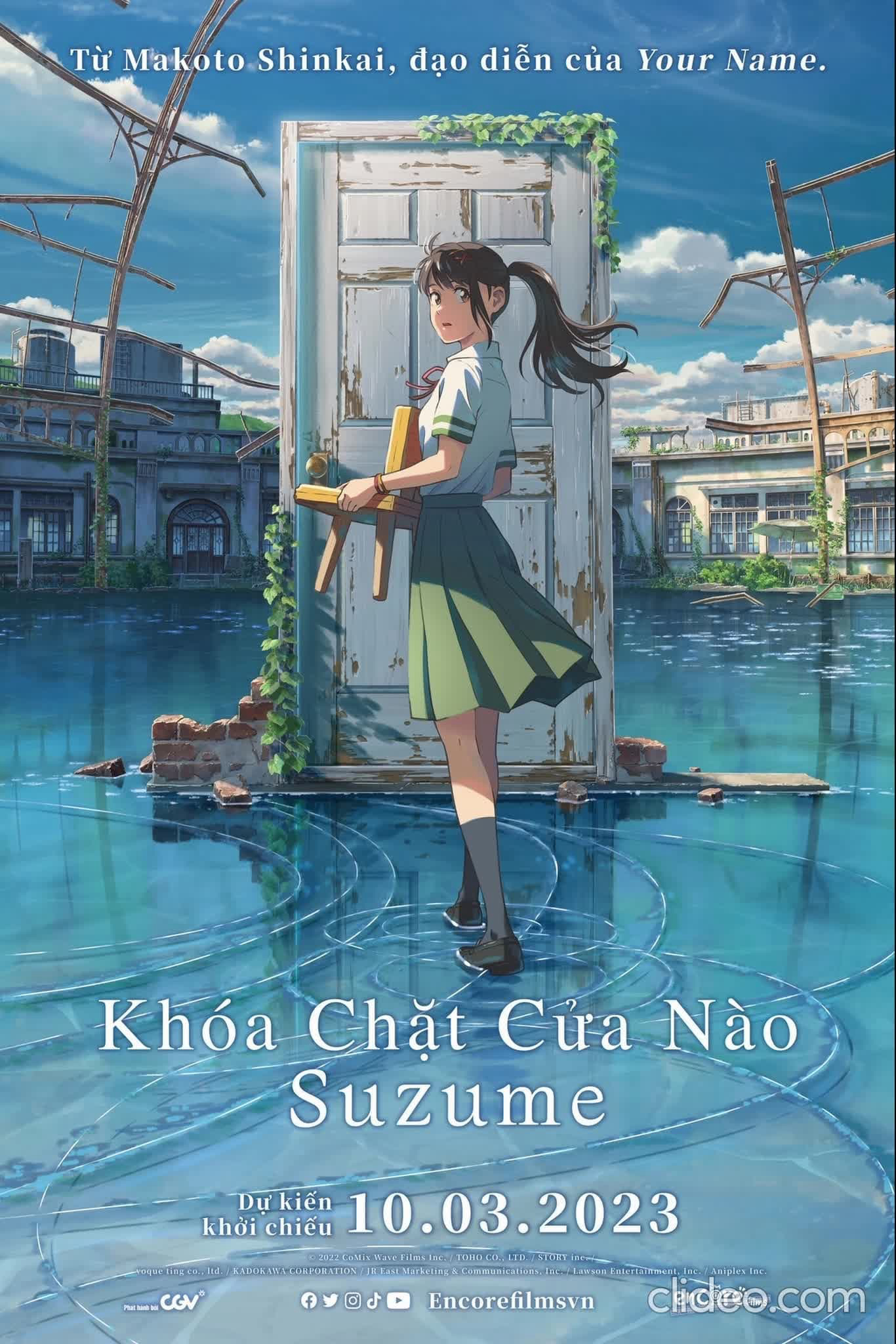 Xem Phim Khóa Chặt Cửa Nào Suzume Vietsub HD Online - Rophim