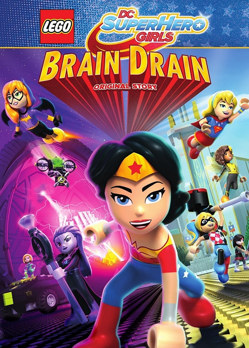 Xem Phim Lego DC Super Hero Girls: Brain Drain Vietsub HD Online - Rophim