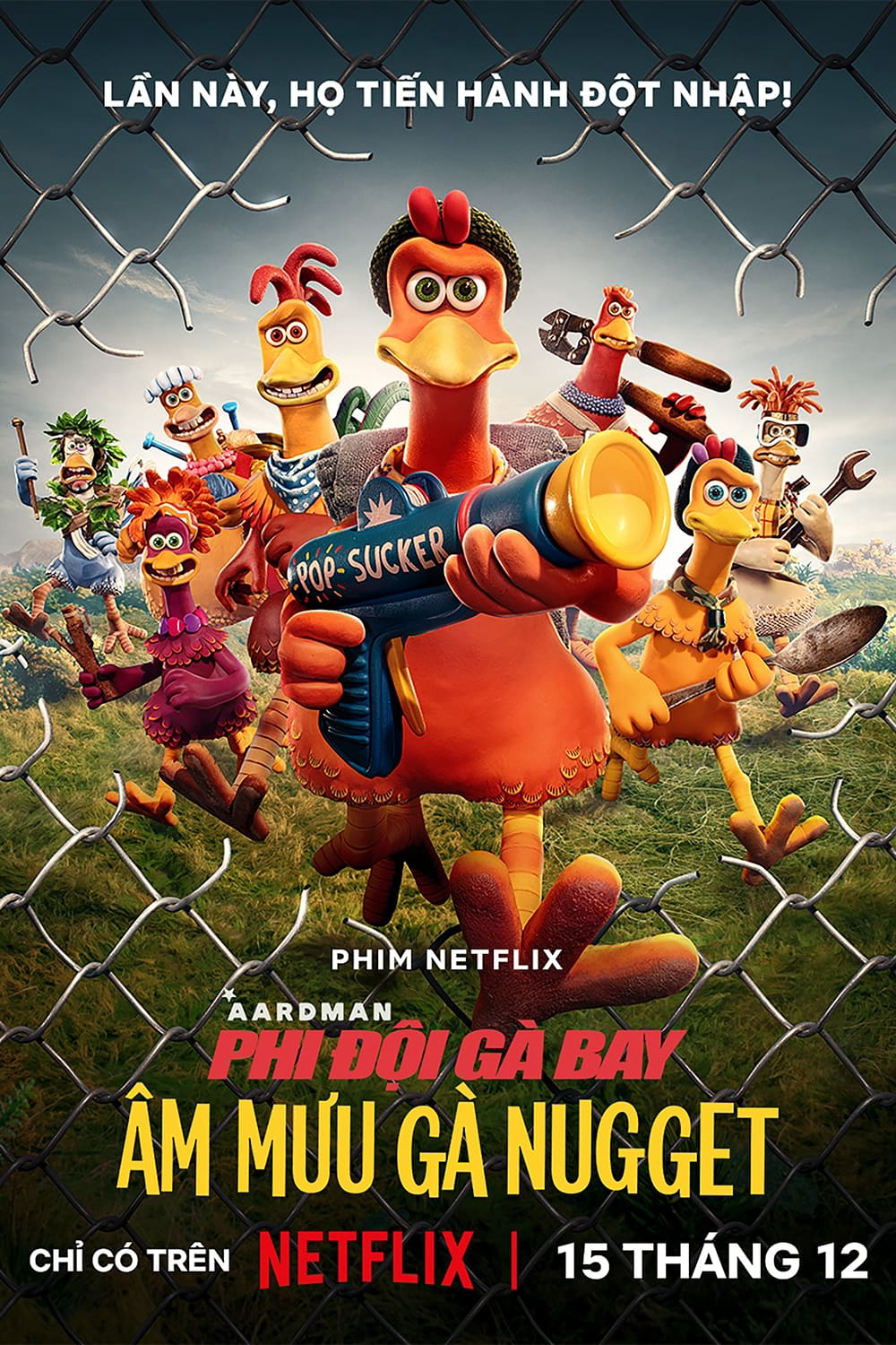 Xem Phim Phi đội gà bay 2: Âm mưu gà nugget Vietsub HD Online - Rophim