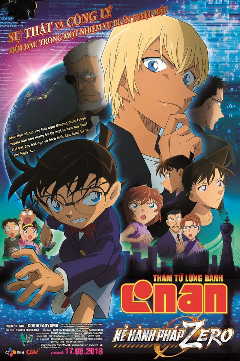 Xem Phim Thám Tử Lừng Danh Conan 22: Kẻ Hành Pháp Zero Vietsub HD Online - Rophim