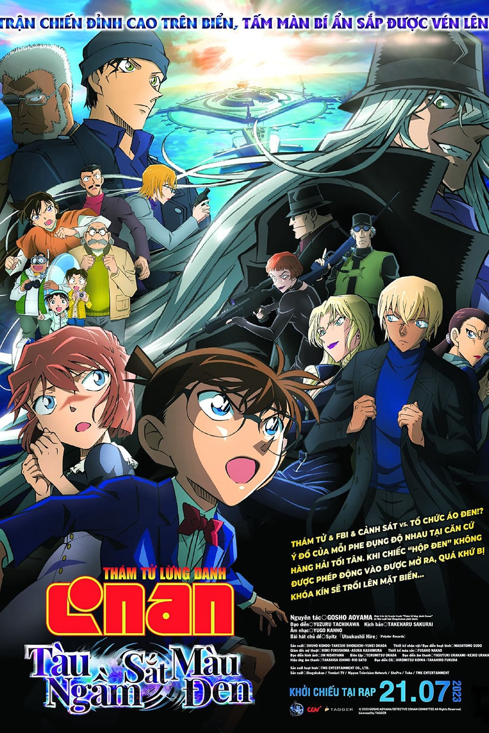 Xem Phim Thám Tử Lừng Danh Conan 26: Tàu Ngầm Sắt Màu Đen Vietsub HD Online - Rophim