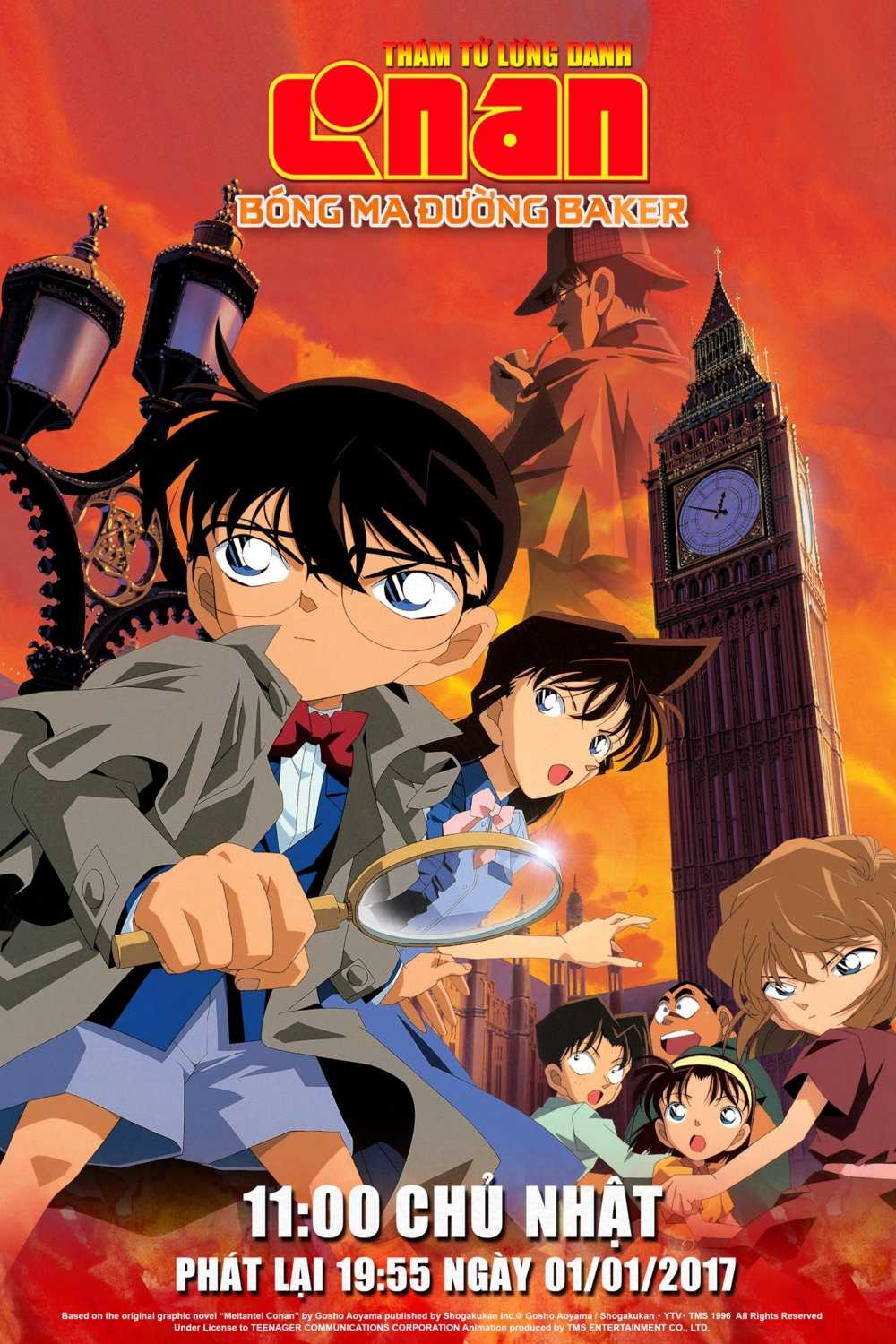 Xem Phim Thám Tử Lừng Danh Conan 6: Bóng Ma Đường Baker Vietsub HD Online - Rophim