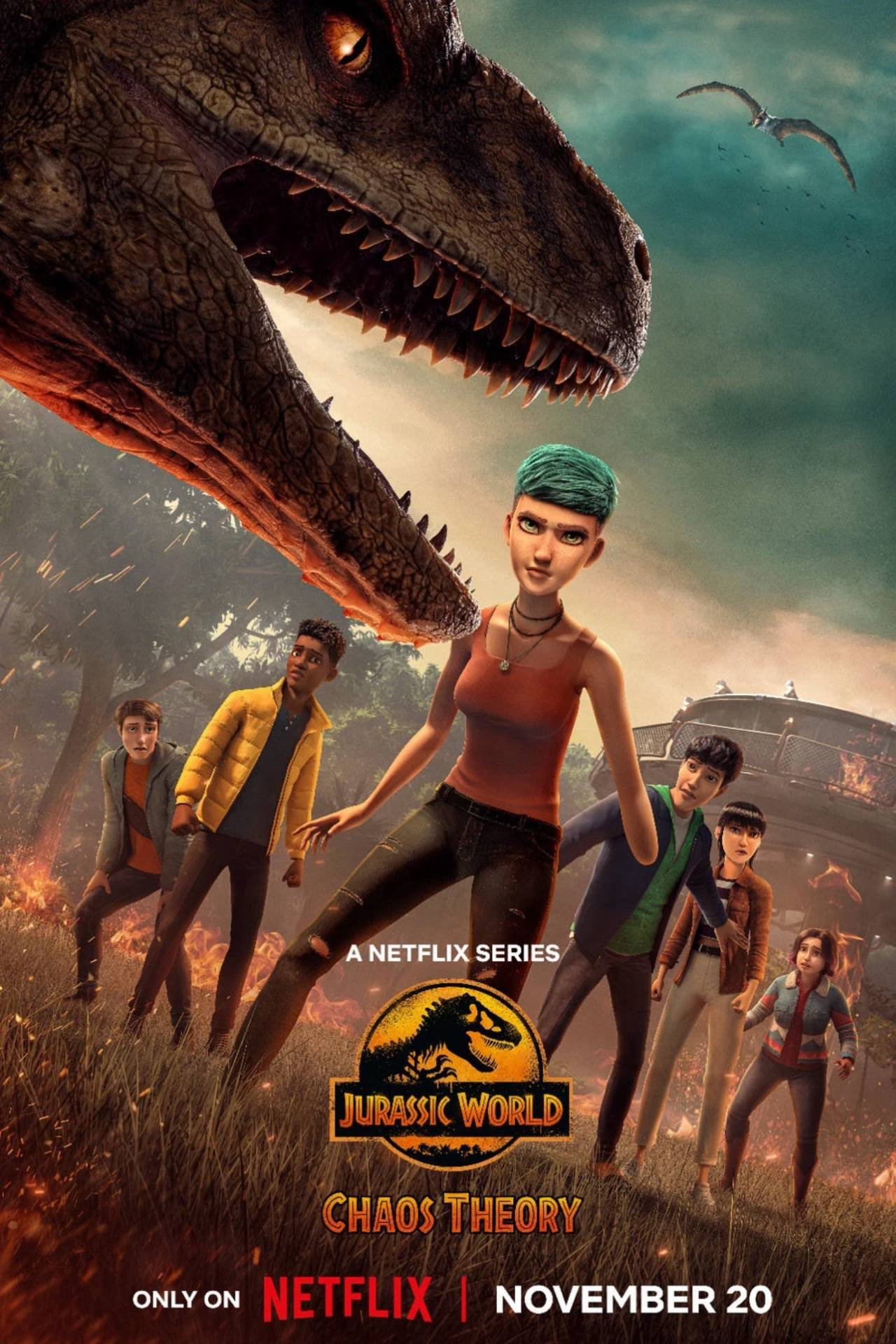 Xem Phim Thế giới khủng long: Thuyết hỗn mang (Phần 4) Vietsub HD Online - Rophim