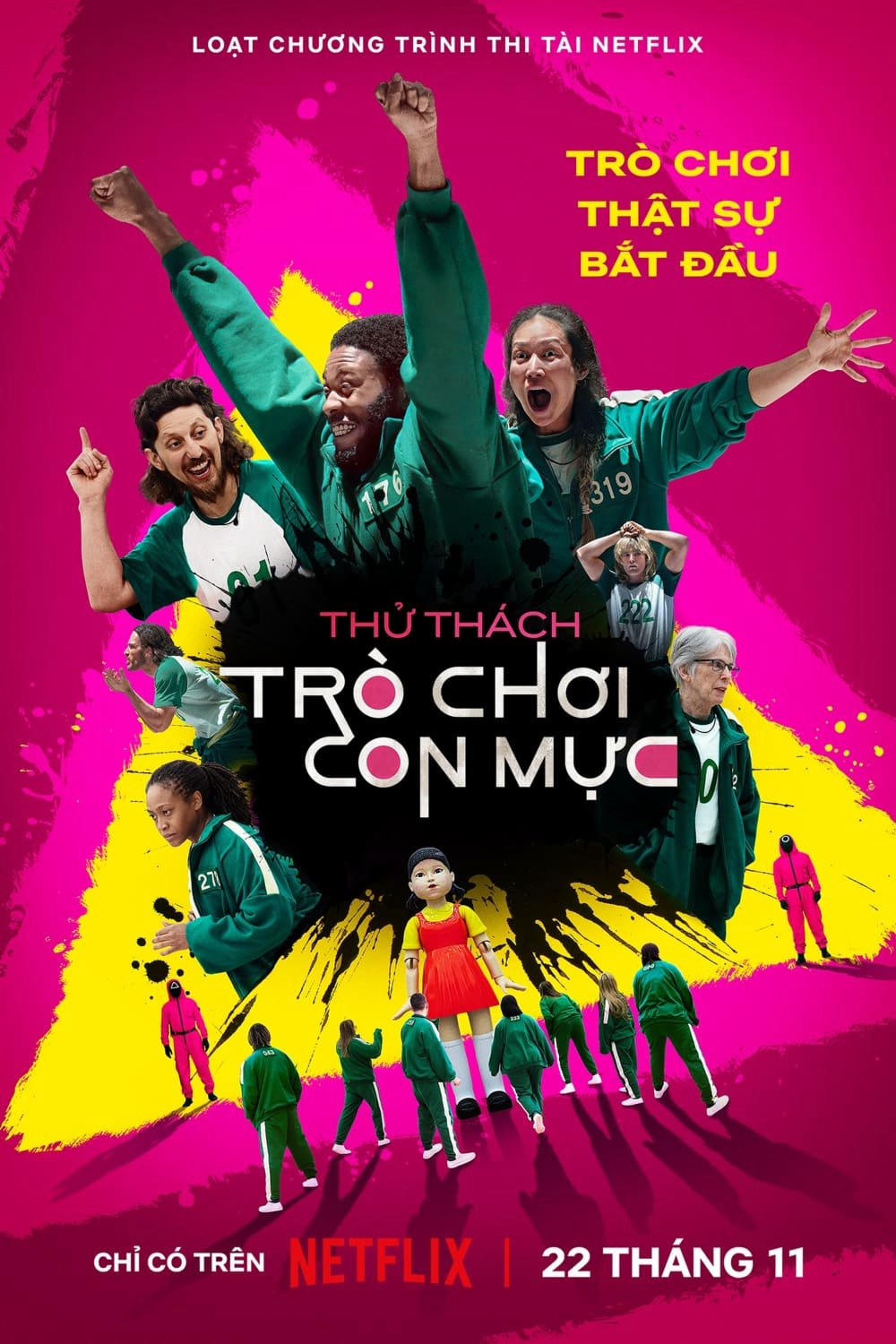 Xem Phim Thử thách Trò chơi con mực Vietsub HD Online - Rophim