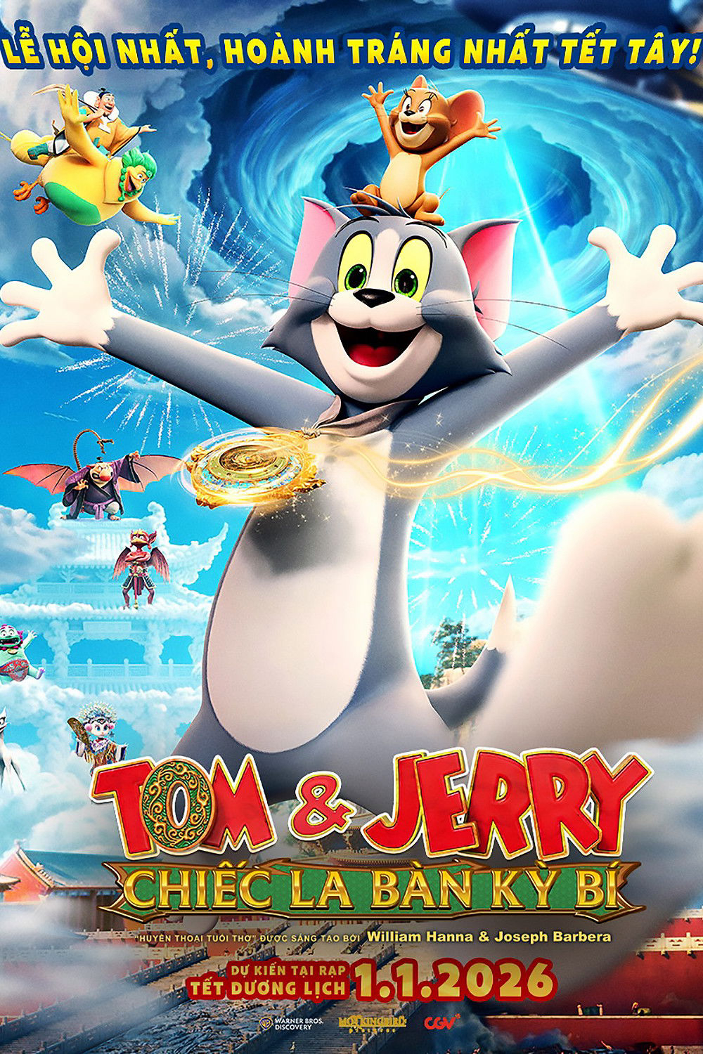 Xem Phim Tom & Jerry: Chiến La Bàn Kỳ Bí Vietsub HD Online - Rophim