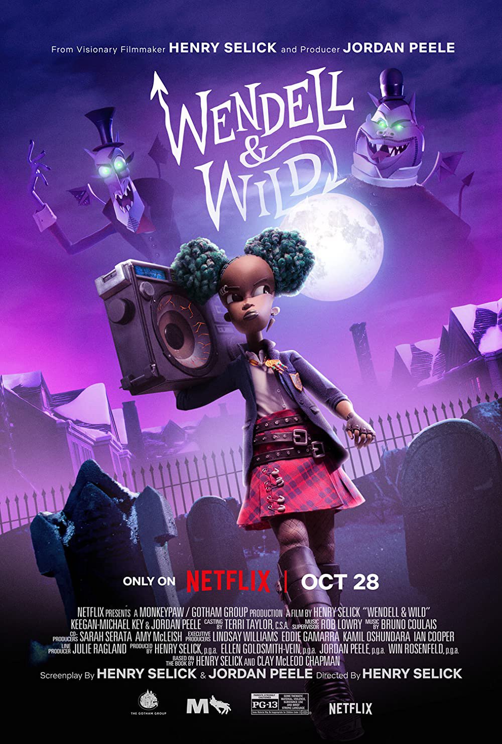 Xem Phim Wendell và Wild Vietsub HD Online - Rophim